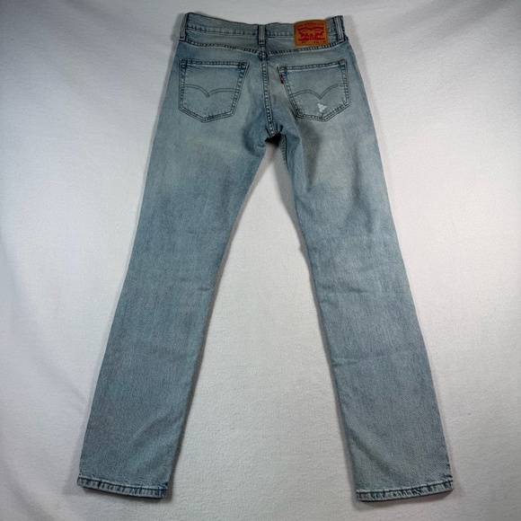 Levis Jeans Mens 31 Blue 511 Straight Light Wash NWT - Picture 2 of 14